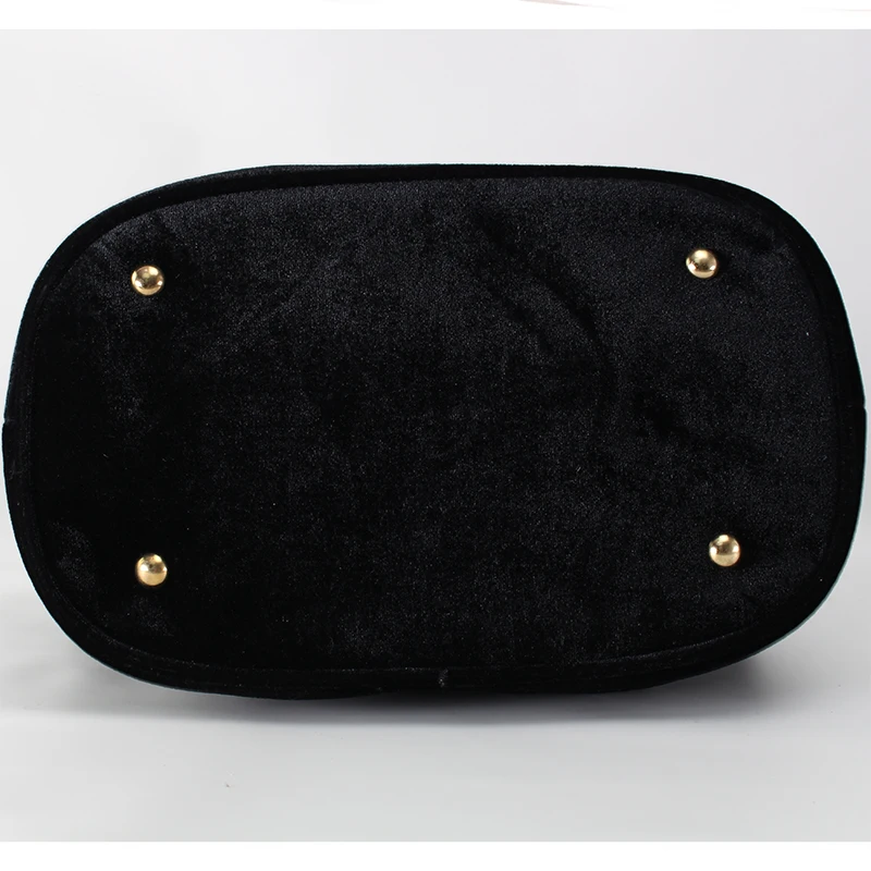 Женские велюровые сумки AUTEUIL Элегантные Осенние на плечо с цветочной цепочкой|chain