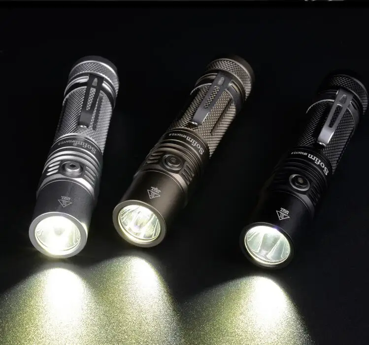 Sofirn SP32A V2.0 светодиодный светильник Cree XPL2 power ful 1300lm фонарь светильник EDC вспышка светильник 18650 с DTP PCB индикатор питания Ramping