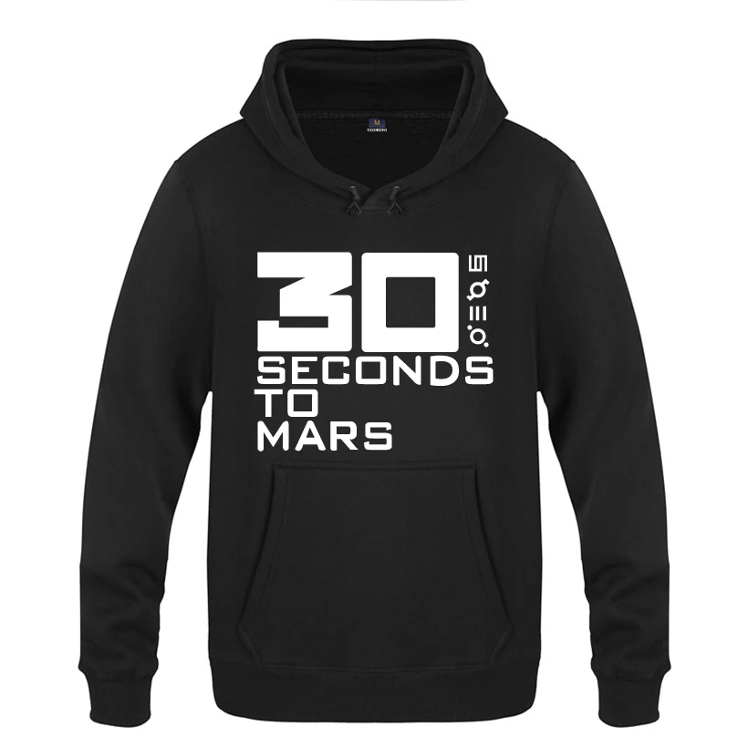 Мужской флисовый пуловер с капюшоном 30stm | Мужская одежда