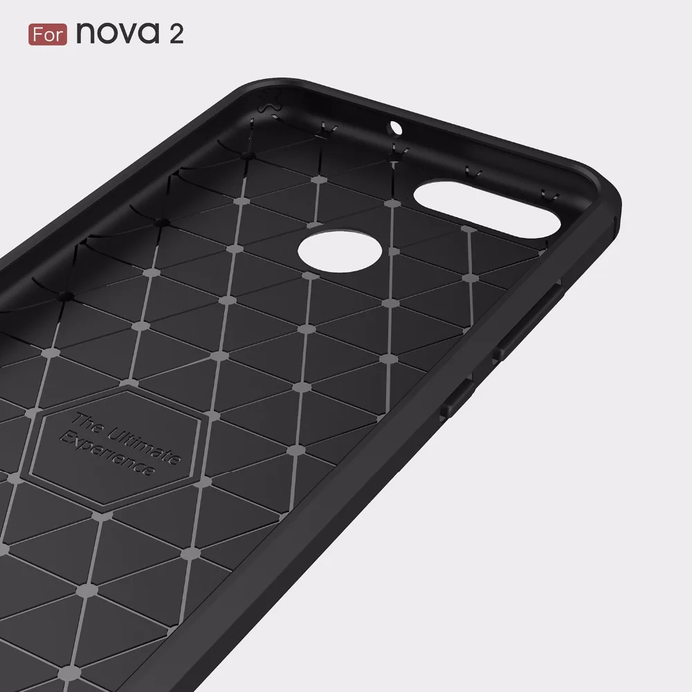 Zoogou чехол для Huawei NOVA 2 Роскошные Мягкие TPU Силиконовая Защитная крышка Nova телефон