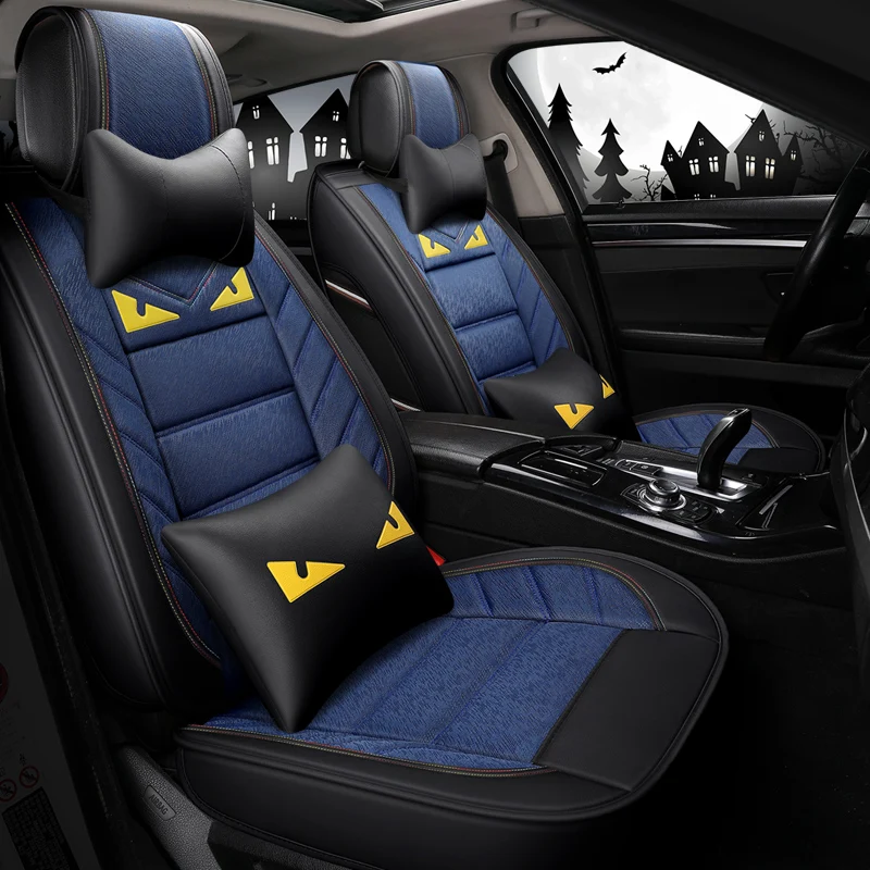 Универсальные чехлы для автомобильных сидений из искусственной кожи daewoo gentra lacetti