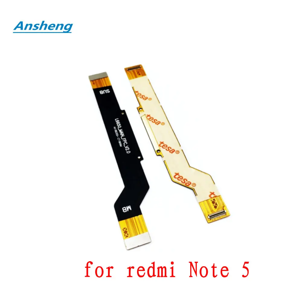 Ansheng основная плата разъём материнской платы гибкий кабель для xiaomi redmi note 5 5A note5