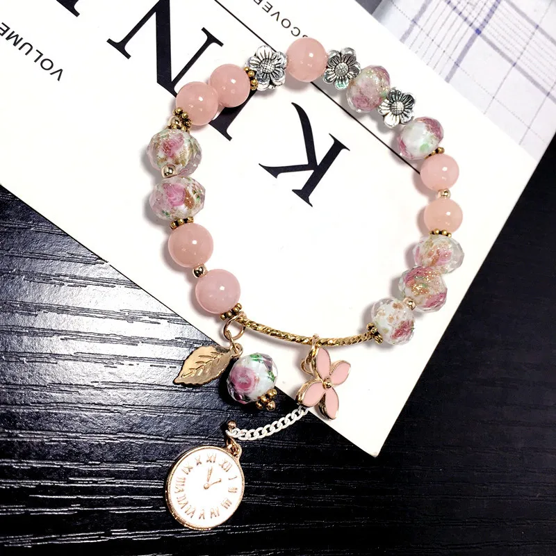 Браслет женский элегантные с кристаллами|bead bracelet|charm braceletwomen charm bracelet |