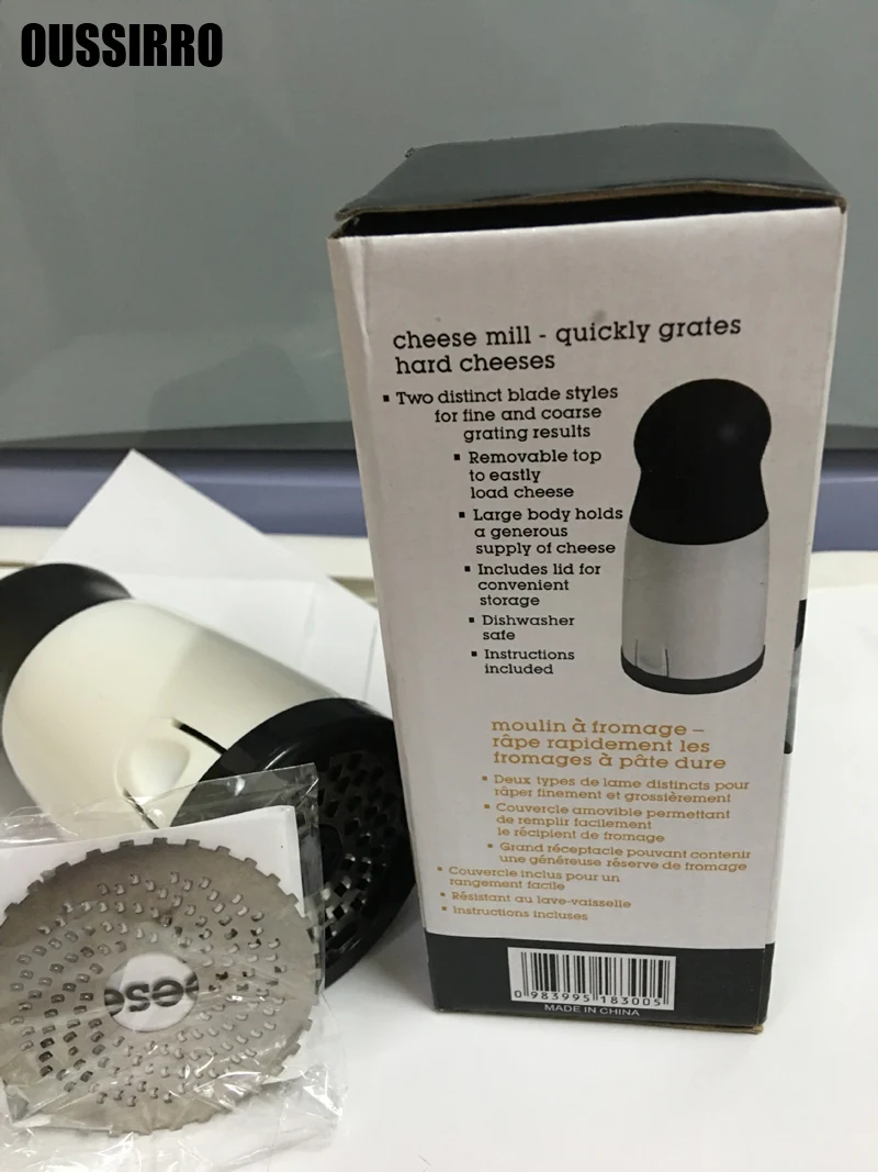 1 шт Профессиональный терка для сыра выпечки инструменты резки мельница кухонное