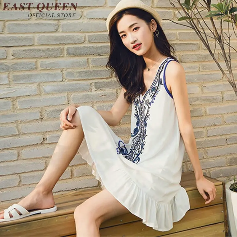 Хиппи сарафаны хиппи богемный стиль платья Женский Бохо сарафан KK1271 Y|hippie