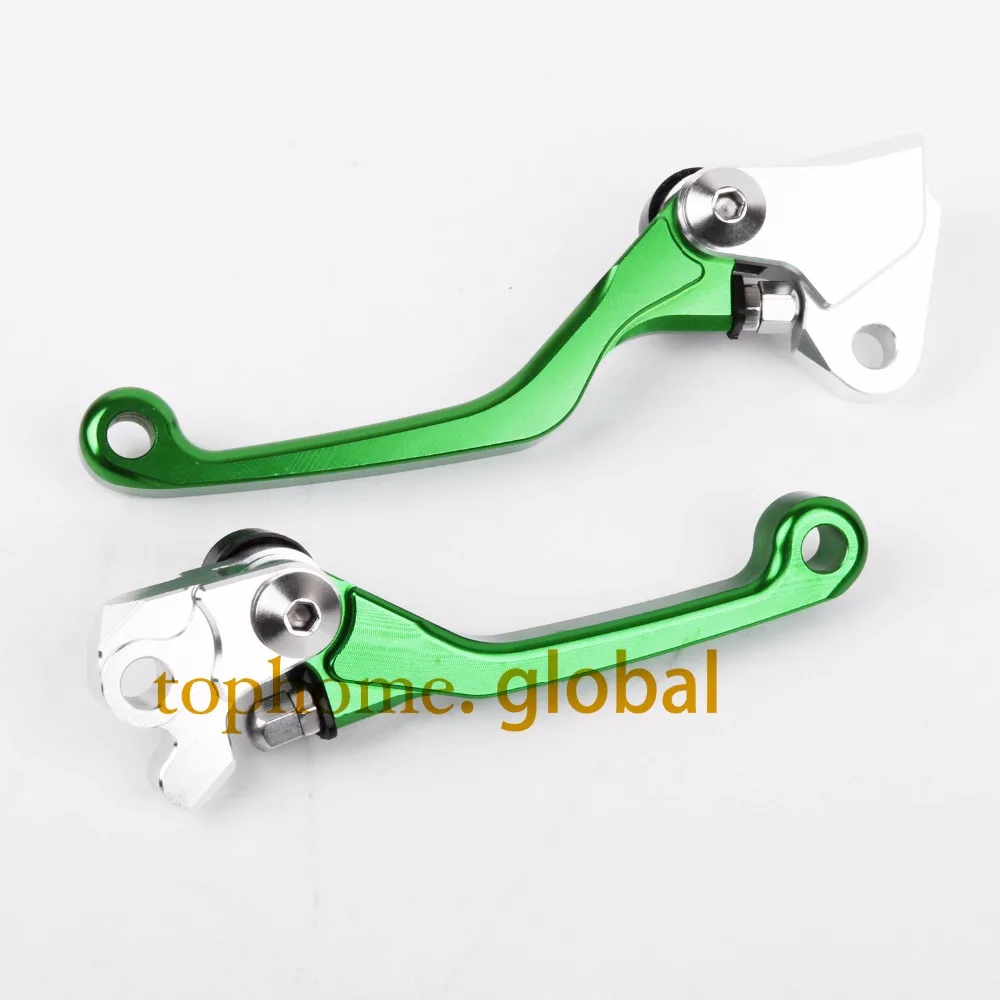Для Kawasaki KX250F 2005 - 2012 ЧПУ Рычаги поворотного тормоза Сменные 8 цветов для