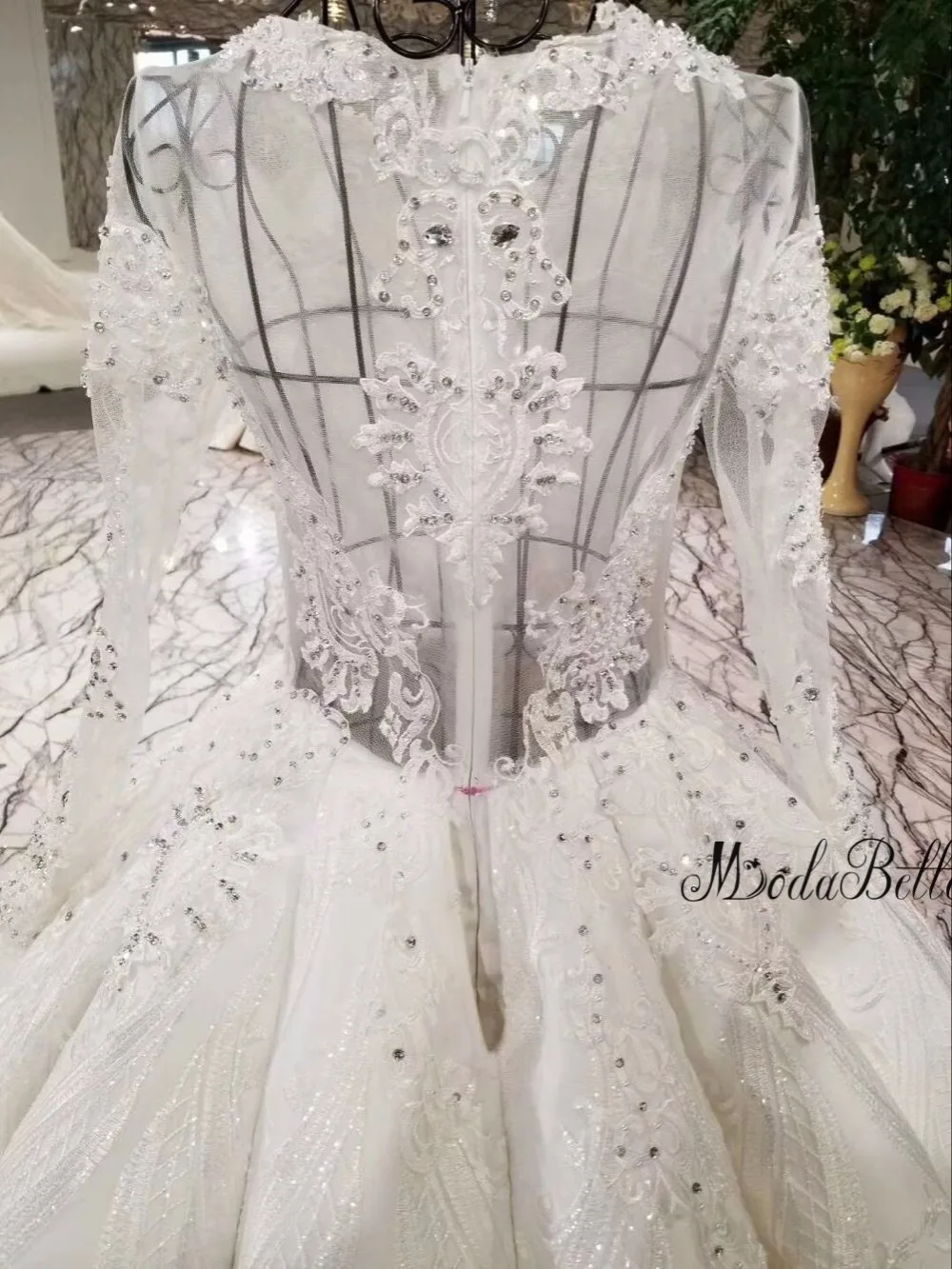 Modabelle/роскошное свадебное платье 2018 года винтажное с длинными рукавами и