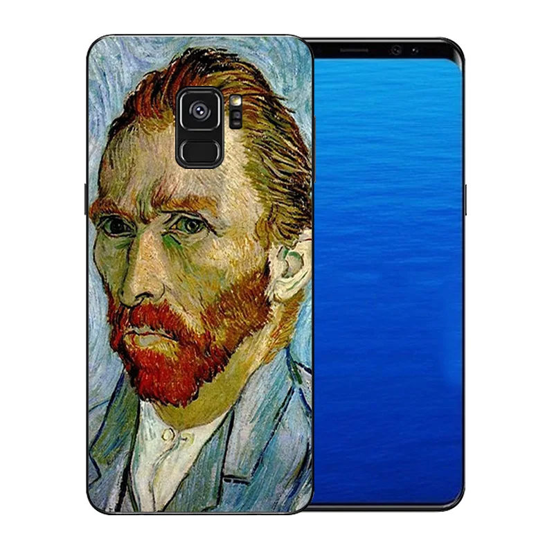 6 2 &quotпрозрачный силиконовый чехол для Samsung Galaxy S9 Plus с рисунком Ван Гога мягкий из