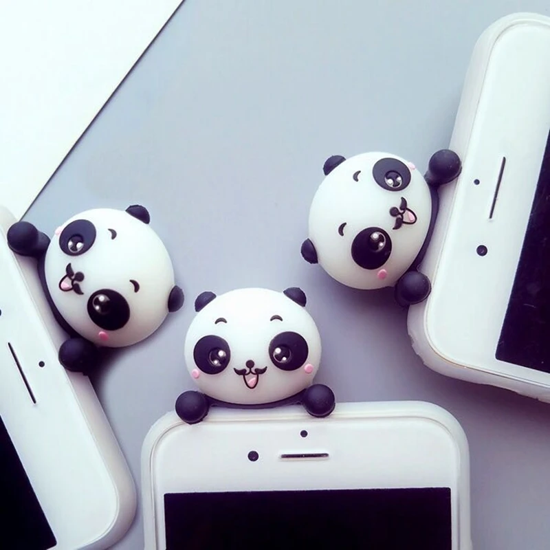 KISSCASE 3D Cartoon Cases For iPhone 7 8 6 6s Case Panda Cute Korean Silicone Plus X Covers Capinhas Coques |