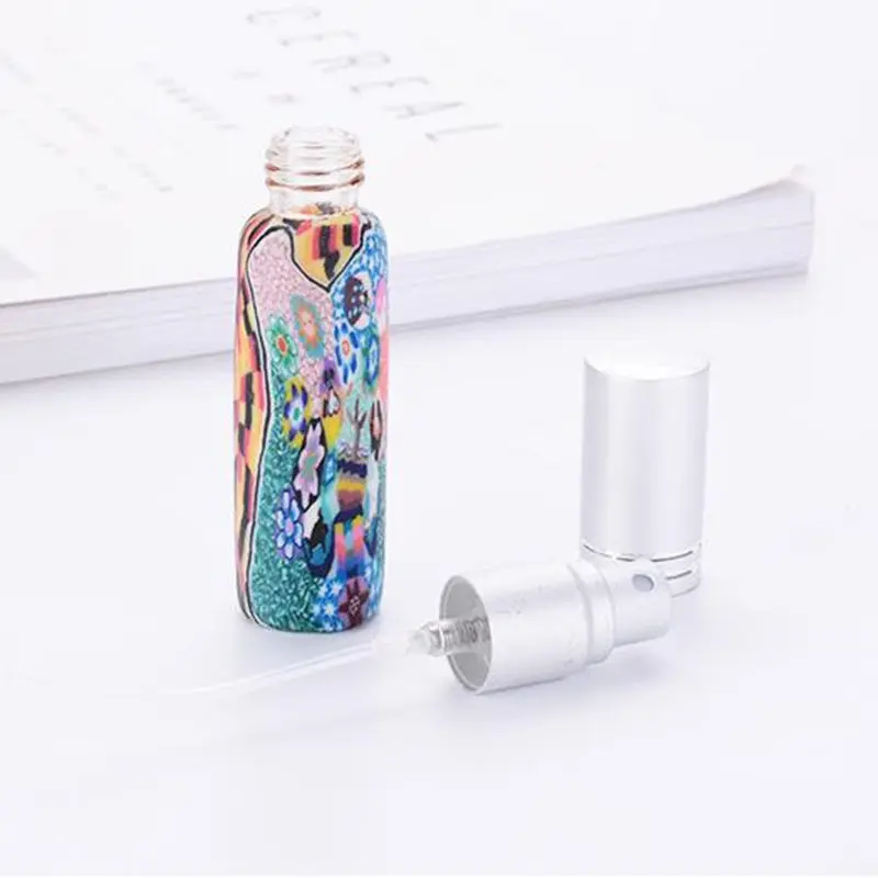 Лидер продаж флакон для духов 10 мл из глины и стекла дорожный пустой с