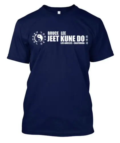 2 Новая мужская футболка мода Jeet Kune Do боевые искусства Брюс Ли JKD-Custom Мужская футболка - Цвет: 2