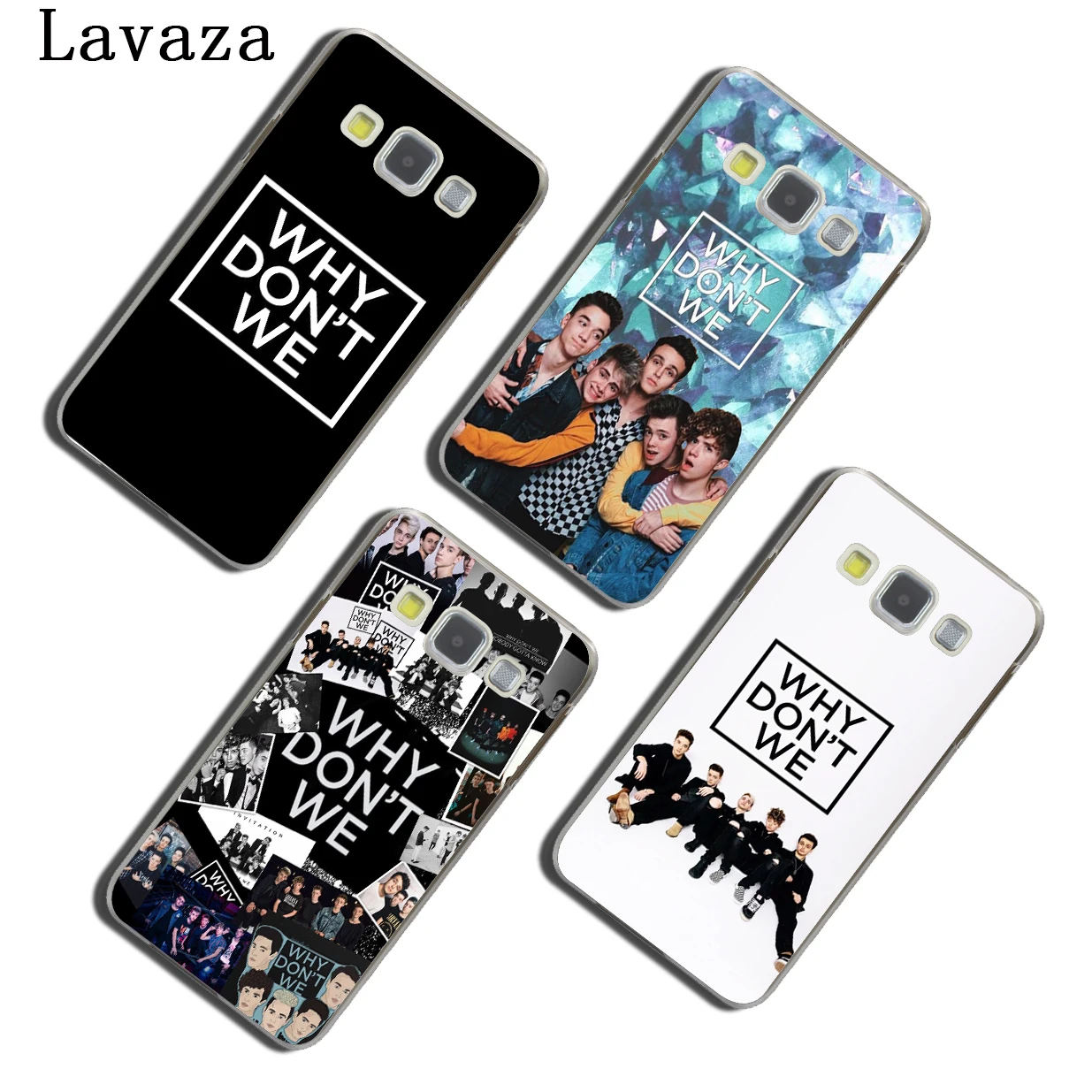 Lavaza Why don't we Hard Phone Case for Samsung Galaxy Note 10 9 8 A9 A8 A7 A6 Plus 2018 A3 A5 2015 2016 2017 A2 Cover | Мобильные