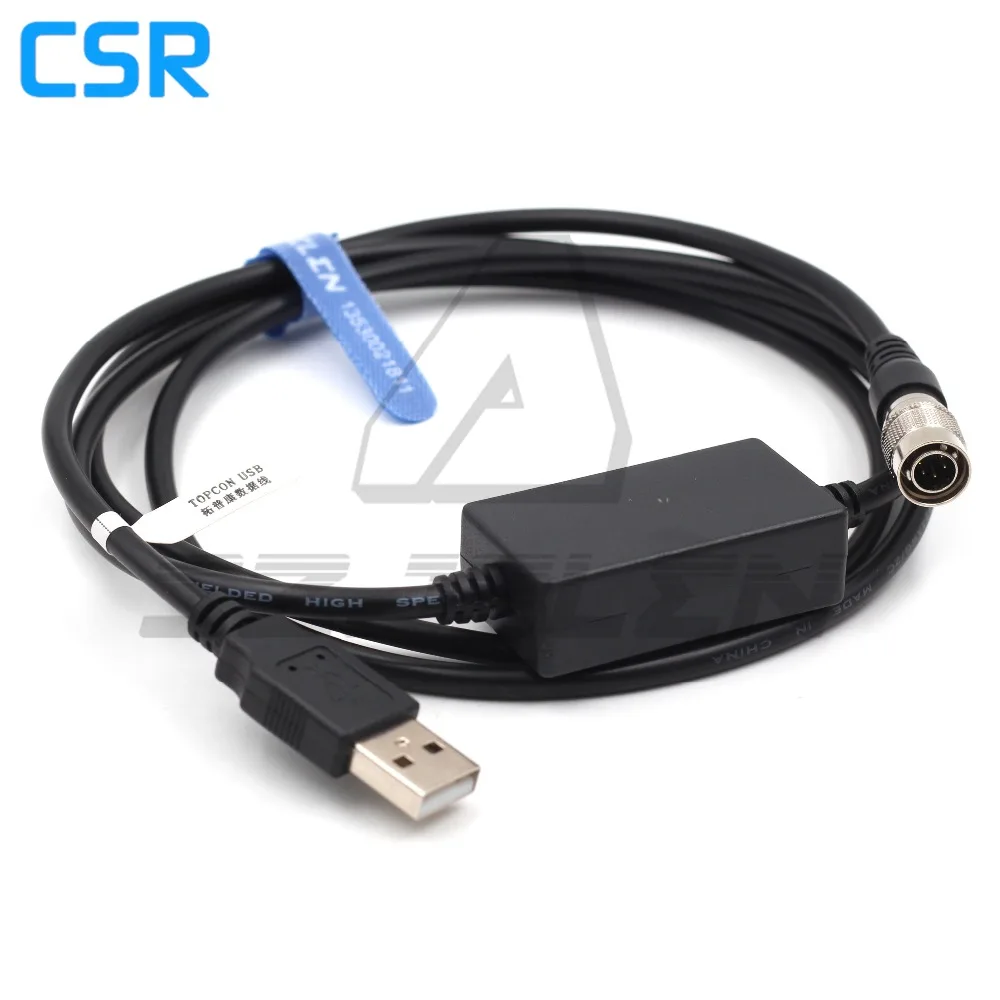 USB к Hirose разъем 6pin разъем для Topcon USB кабель для передачи данных для Topcon универсальная станция Sokkia подходит Win7/8/10 системы 150 см