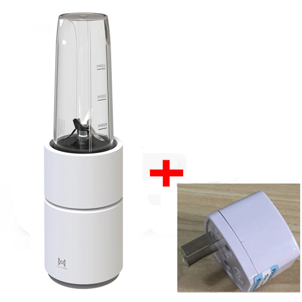 Add US adpater Xiaomi Pinlo маленький монстр фрукты овощи кухонная машина мини электрический фруктовый сок соковыжималка Бытовая дорожная соковыжималка - Цвет: Add US adpater