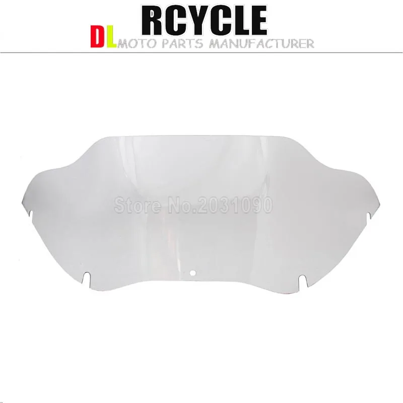 Мотоцикл прозрачный ПВХ 9 &quotЛобовое стекло ветровое для Harley Touring Road Glide FLTR 1998-2013 |