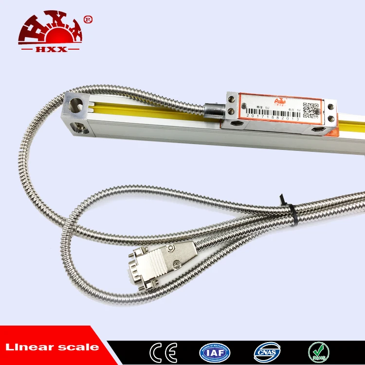 

New Hxx Measuring Instruments GCS898 TTL/EIA-422 5u 50-1000mm Optical Linear Glass scale/encoder For Machines
