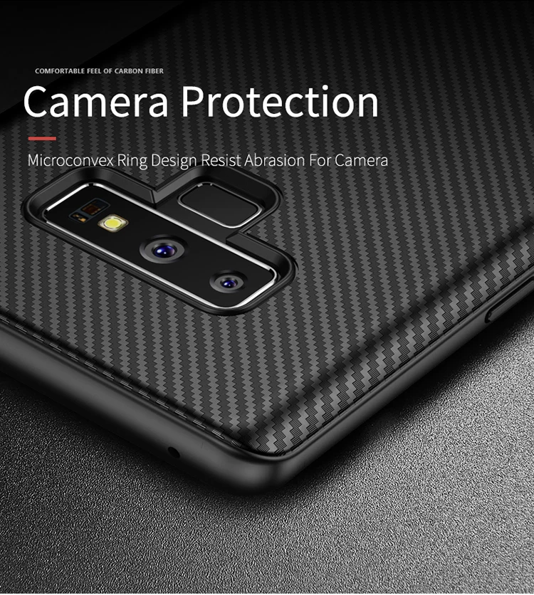 Для samsung Note 9 Чехол IPAKY Note 8 S8 S9 S10 Гибридный Силиконовый противоударный мягкий чехол из углеродного волокна для samsung Note 9 чехол
