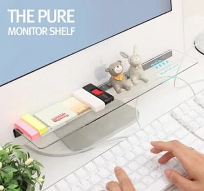 Многофункциональная полка для клавиатуры 2 шт./компл. Офисная хранения ПК