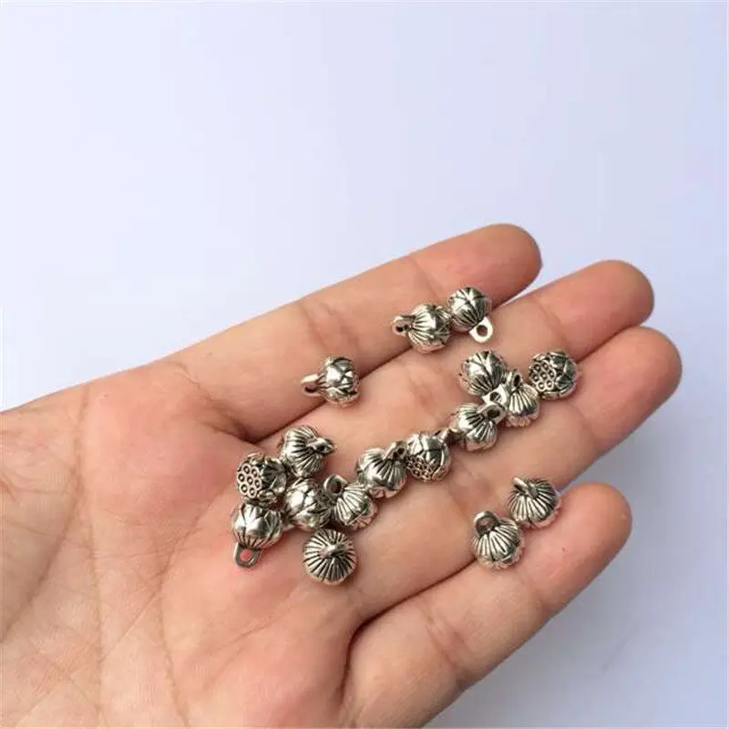 Цветочные бусины Европа сделай сам бисер из бронзового и серебряного сплава