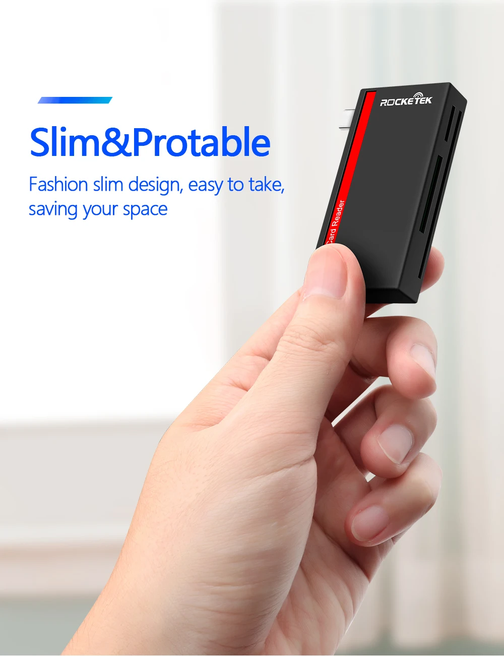 Rocketek тип-c USB C 3,0 мульти смарт-кард-ридер SD/TF micro SD память, ID, банковская карта, sim cloner разъем адаптера компьютера ПК