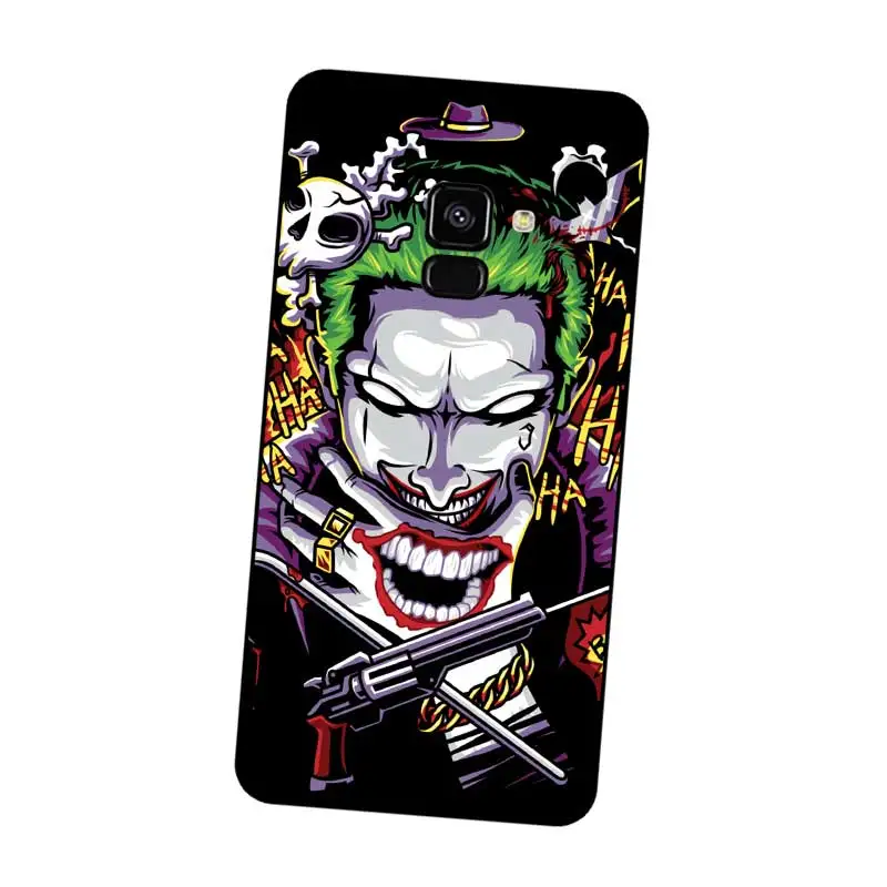 P105 Joker Black Silicone Case Cover For Samsung Galaxy J2 J3 J4 J5 J6 J7 J8 Pro Plus Prime 2018 2017 |
