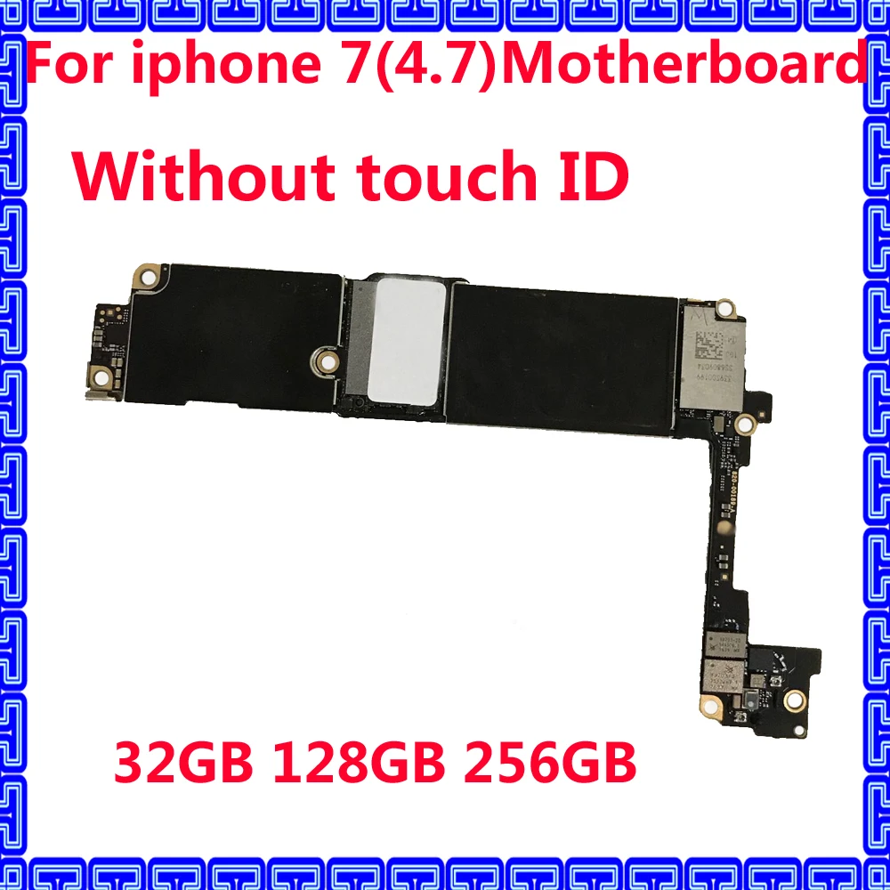 Материнская плата высокого качества без touch ID для iphone 7 Заводская