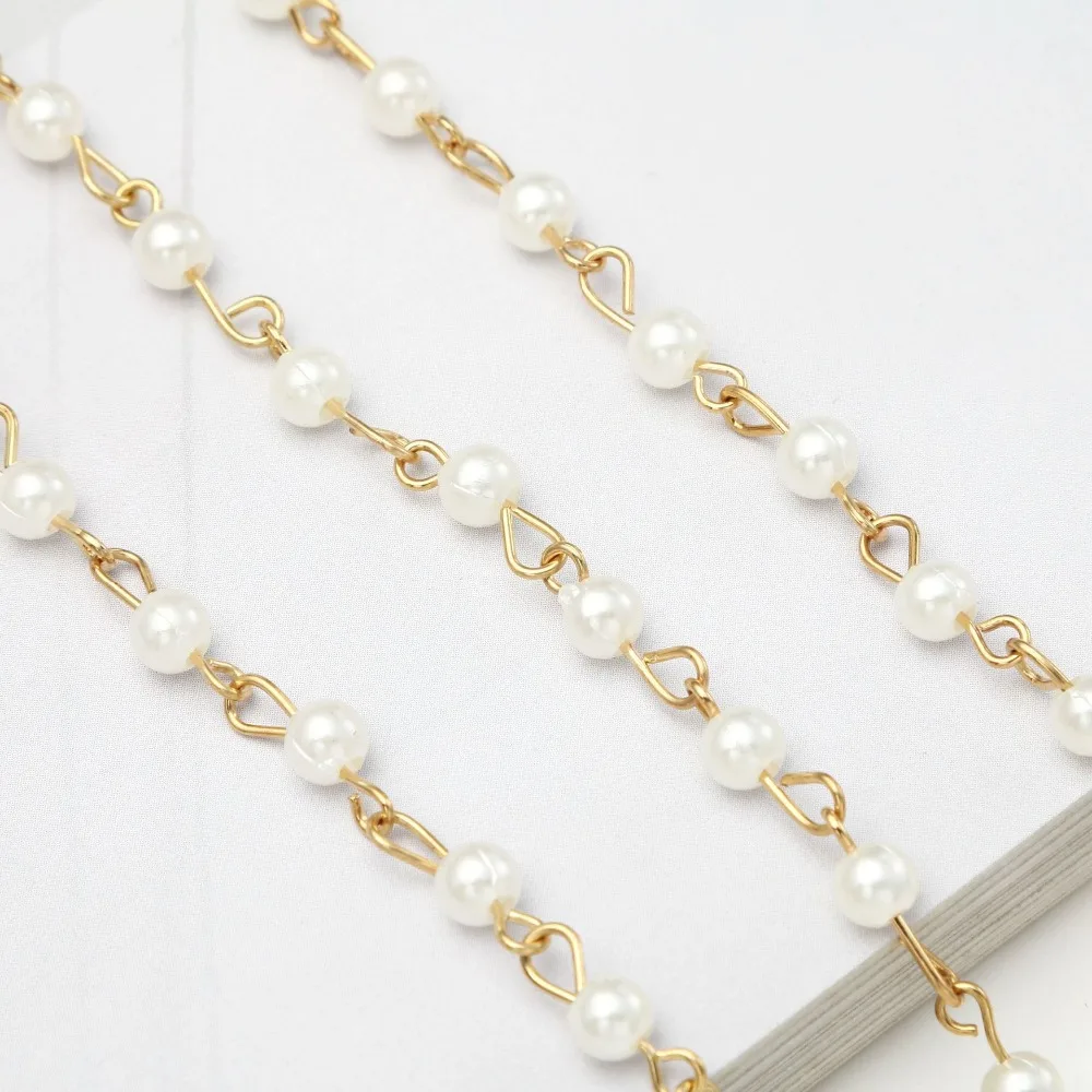 

Fashion Design Women Sunglasses Lanyards Reading Glasses Cord Holder Neck Strap Rope Imitation peal Eyeglass Chain