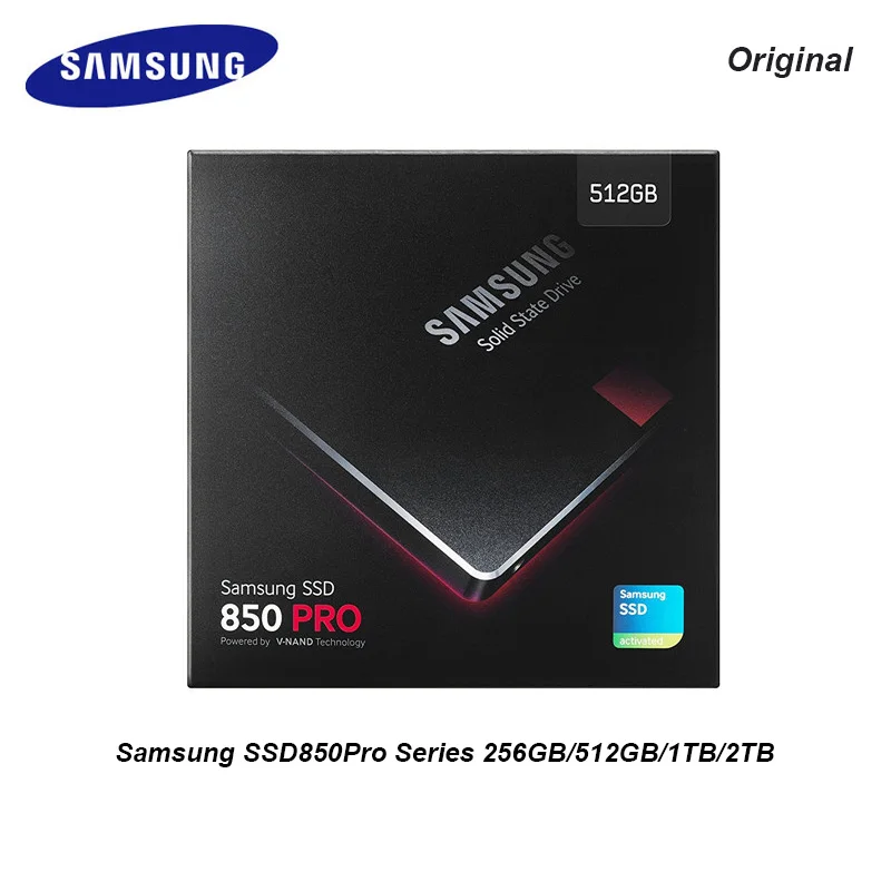 Samsung 850PRO смартфон 256 ГБ/512 ГБ внутренний SSD 2 5 дюйма 512 Мб кэш памяти SATA3.0|Внутренние твердотельные накопители