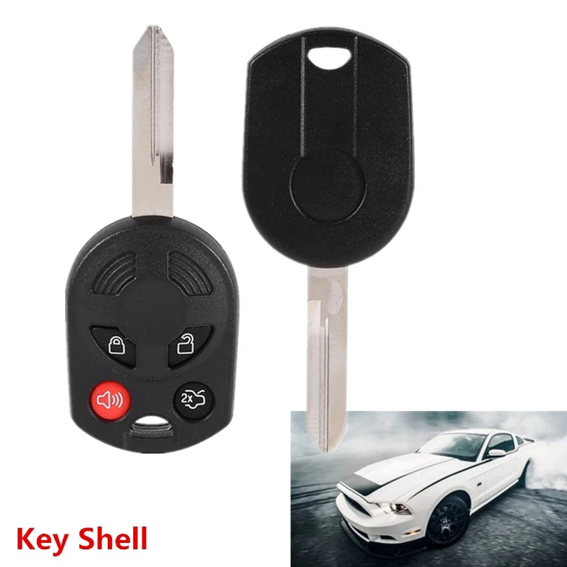 4 Buttons Replacement Remote Key Shell For Ford Mustang Explorer Edge Mercury Mariner Auto Accessories Case Cover Fob Ouc6 | Автомобили и