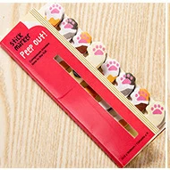E Cat claws Мини милые животное панда из мультфильма кошка блокнот Скрапбукинг Sticky Notes Красивая Закладка страница флаги вкладка индекса бумажные наклейки-этикетки - Цвет: E Cat claws