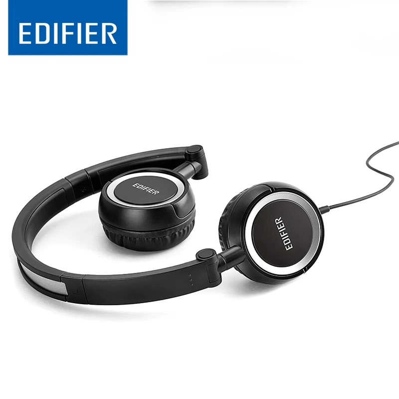 Edifier P650 Hi Fi наушники Складная конструкция Шум шумоподавлением гарнитура 3 5 мм с