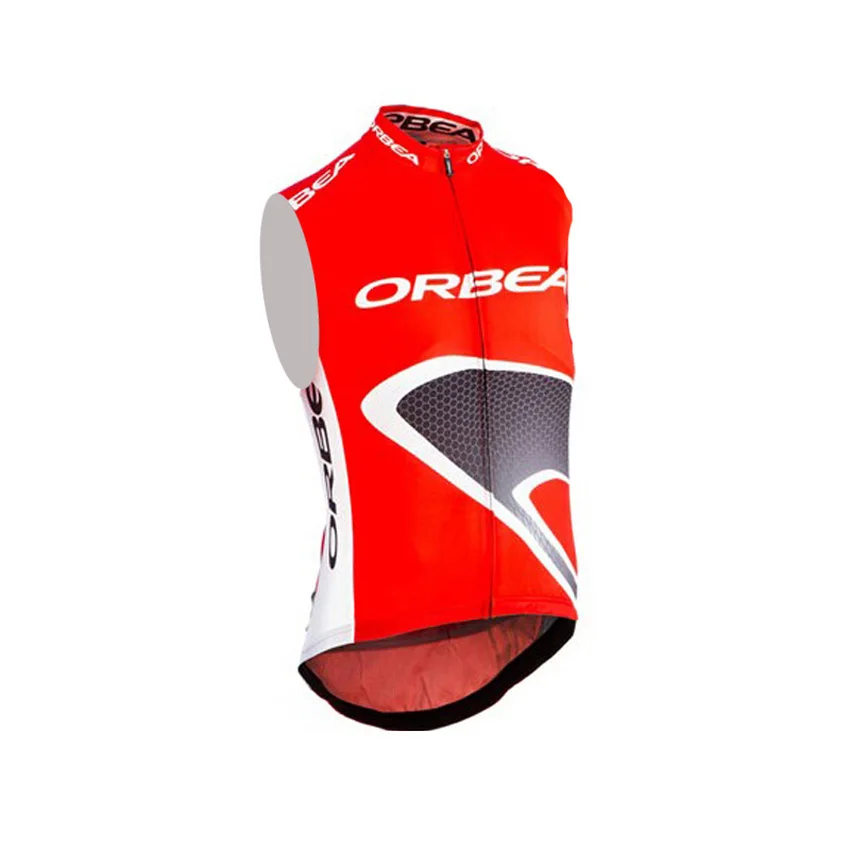 2018 быстросохнущие команда Orbea Мужская велосипед без рукавов Джерси одежда