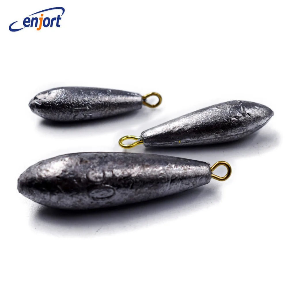 Enjort 1 шт. вес 10 г/15 г/20 г/30 г/40 г/50 г/60 г/80 г/100 г капли воды свинцовый s свинцовые