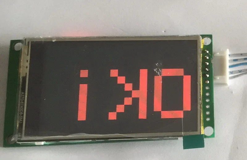 E & M 2 8 дюймовый TFT 400*240 сенсорный экран сопротивления 16:9 1 мм 37pin LCD Ft1509 управление IC