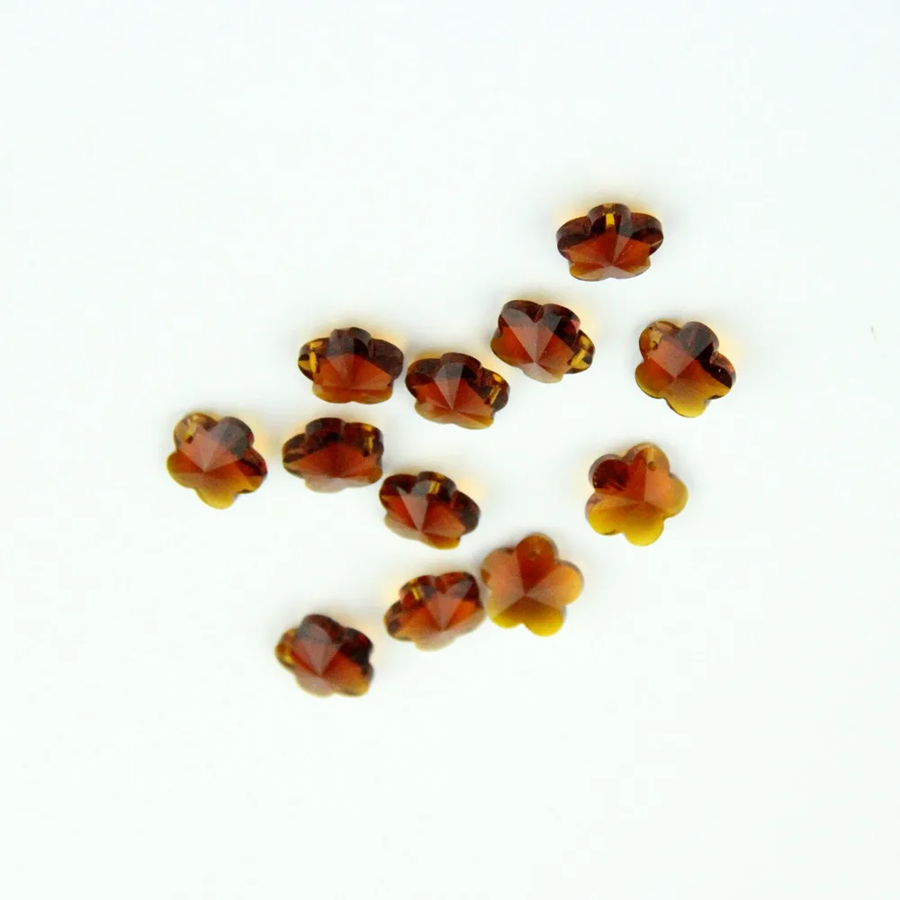 Высококачественные стеклянные бусины 1000 шт./лот 14 мм смешанных цветов