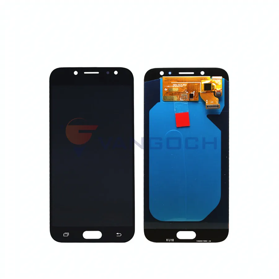 Новый оригинальный качество AMOLED ЖК дисплей для samsung Galaxy J7 Pro J730F 2017 полный Дисплей