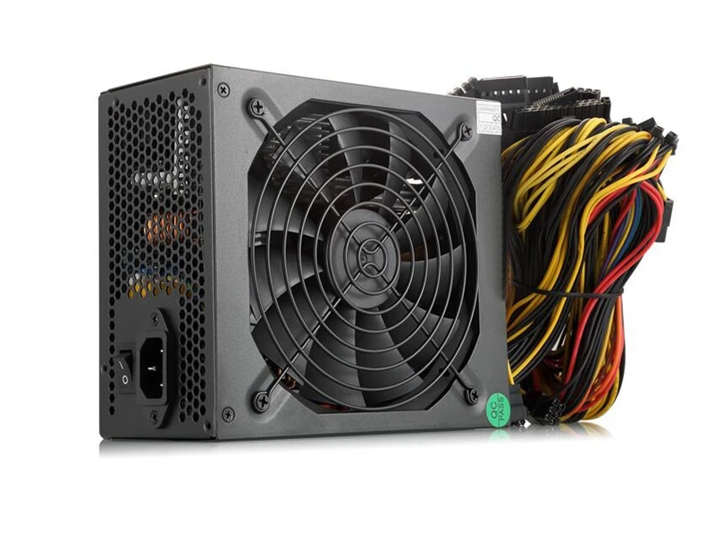 Lianli 80plus gold mining rig 1600W источник питания asic bitcoin ethereum coin miner sever PSU материнской платы