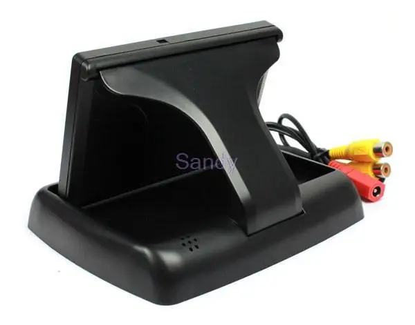 Складной цветной ЖК дисплей 4 3 дюйма автомобильный качественный монитор заднего