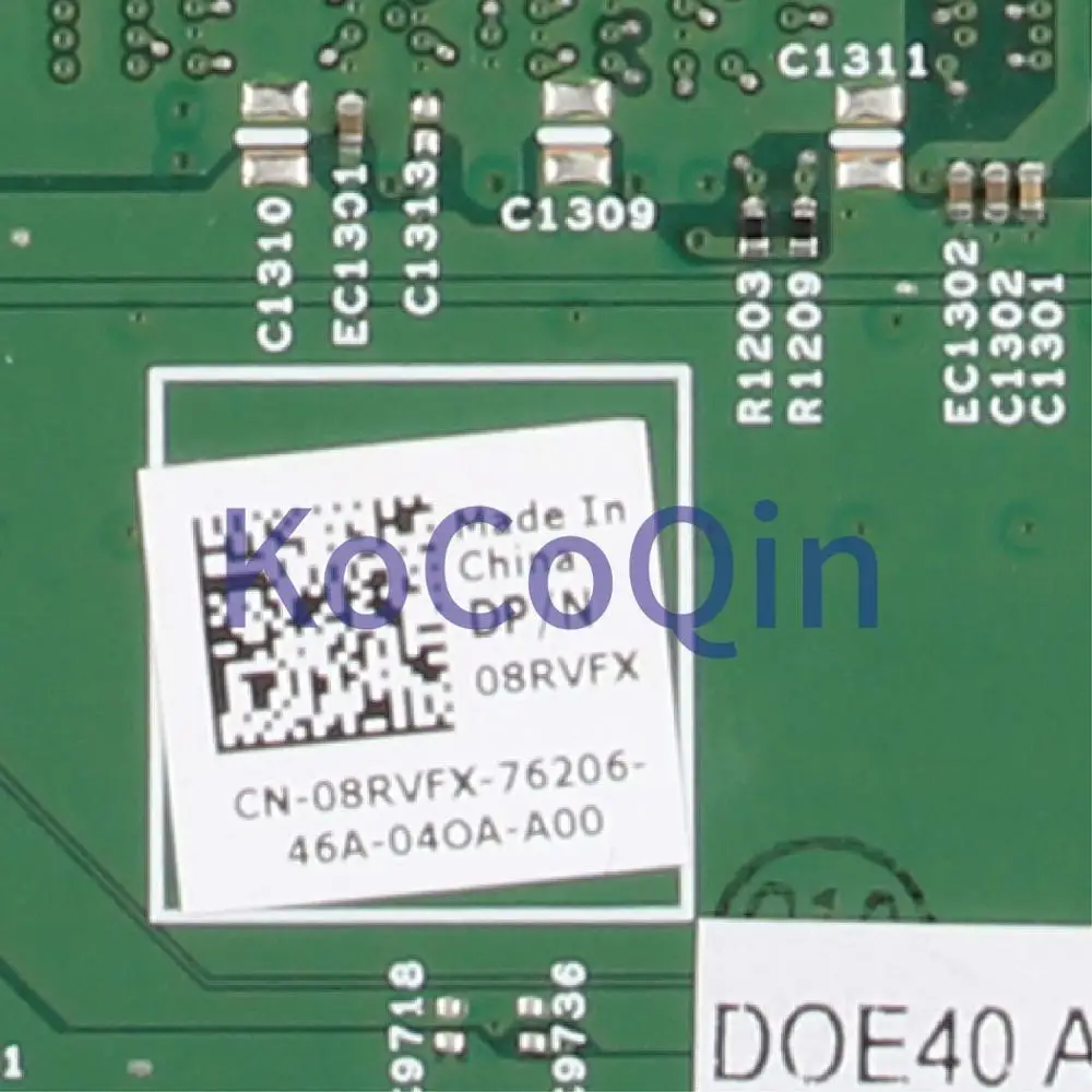 KoCoQin материнская плата для ноутбука DELL Inspiron 14R 3437 5437 I3 4010U CN 08RVFX 12314 1 SR16Q N14M GE S
