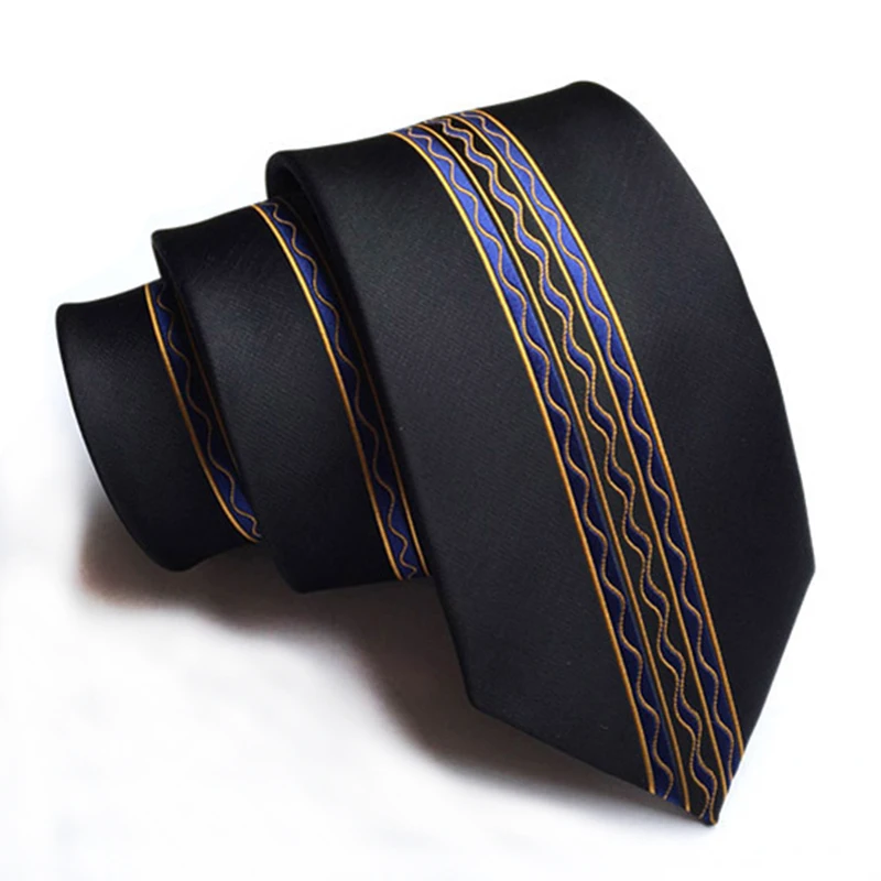 Мужской галстук бабочка Ricnais с цветочным принтом 6 см|skinny tie|slim tieties for men |