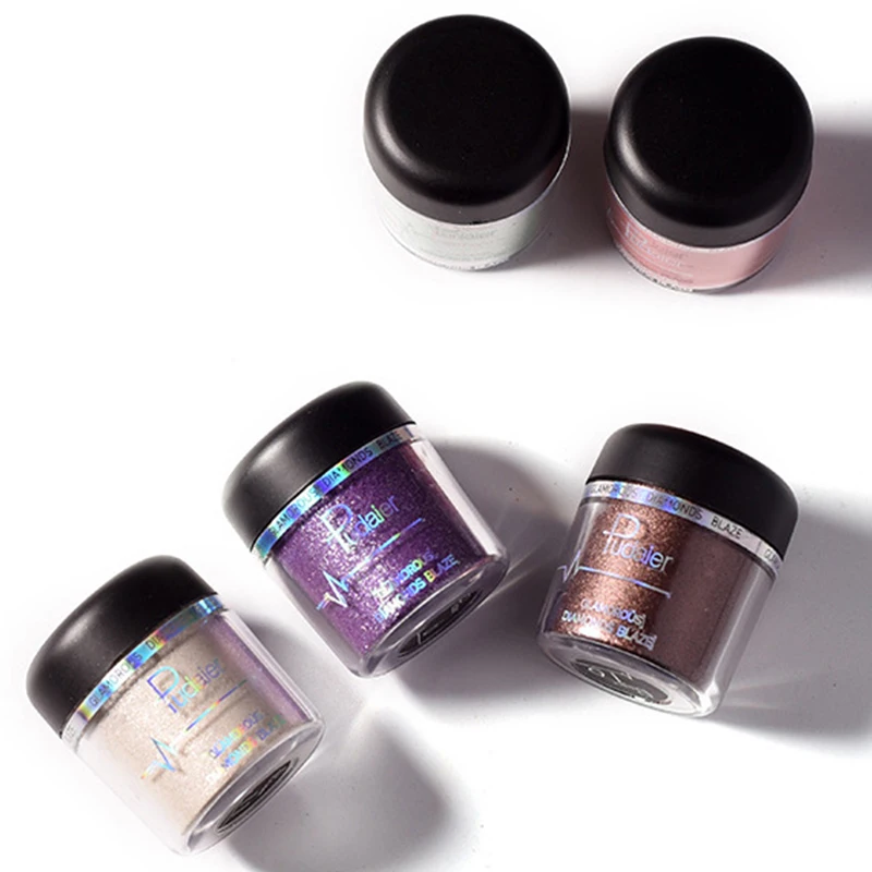 Бренд 28 Цвета блеск Eye Shadow Косметика Макияж diamond палитра свободные порошок