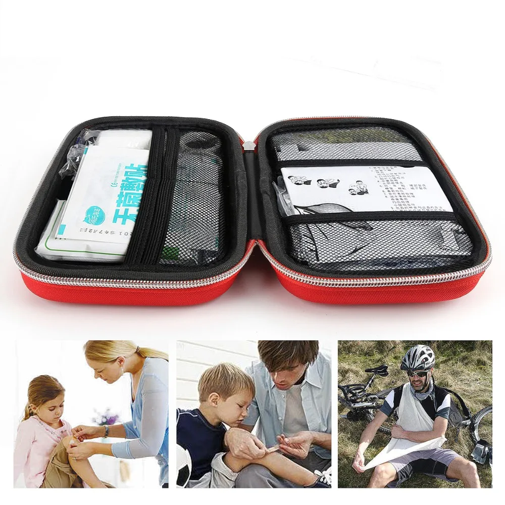 Набор первой помощи для дома/автомобиля/улицы выживания медицинская сумка чехол