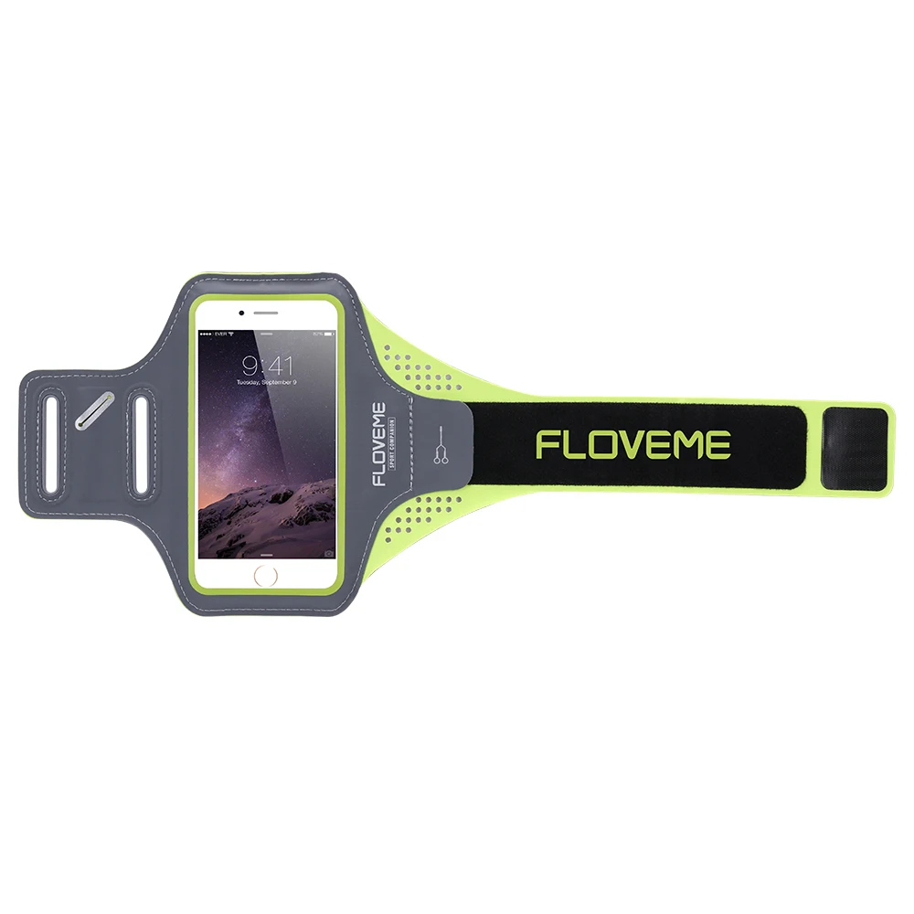 FLOVEME Универсальная повязка на руку чехол для iPhone 6 S занятий спортом бега