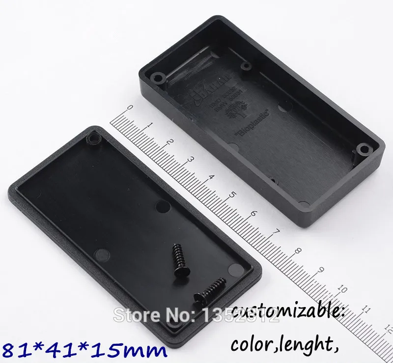 Free shipping 4 pcs/lot 81*41*15mm project case DIY switch box customizable electronics enclosures waterproof junction | Инструменты