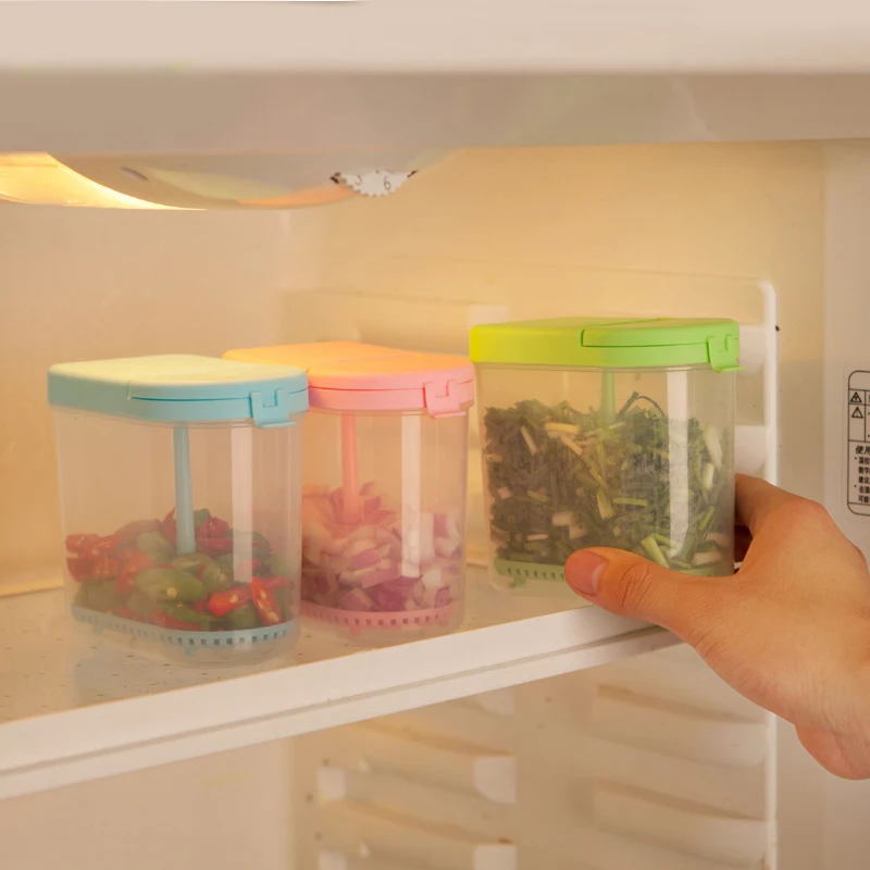 3 Pcs/lot Multi-functional Refrigerator Crisper Sealed Drain Storage Container Box With Kitchen Sorting Food LB033 | Дом и сад