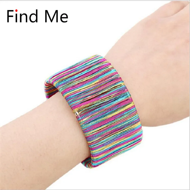 Find Me 2019 Новый брендовый модный винтажный изогнутый этнический браслет в стиле