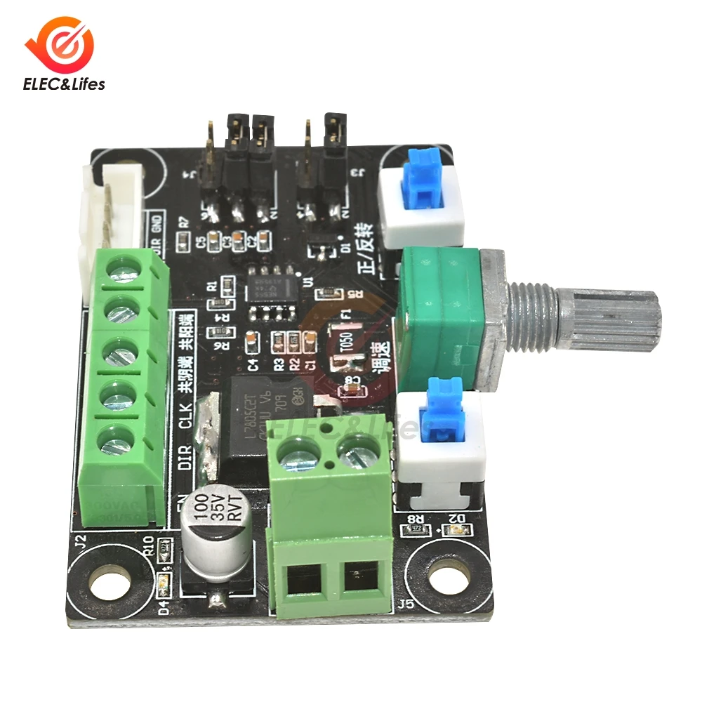 DC 12V 24V Генератор импульсных сигналов для Драйвер шагового двигателя Управление