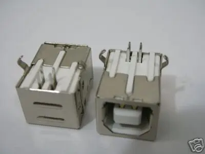 Прямоугольный разъем для монтажа печатной платы 1000 USB Type-B мама 34 | Обустройство