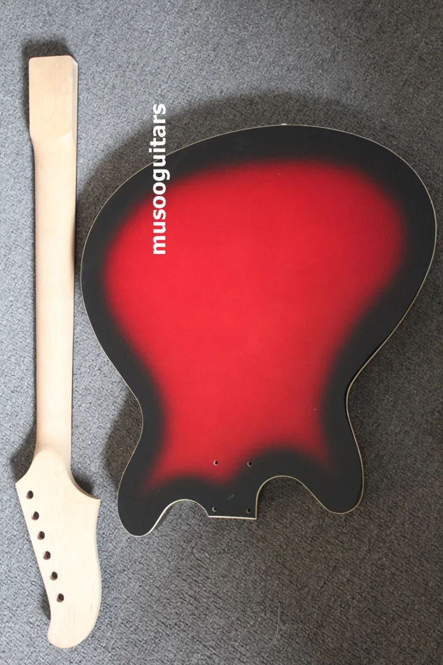 Новый бренд Проект завершен Электрогитара Комплект красного цвета | Спорт и