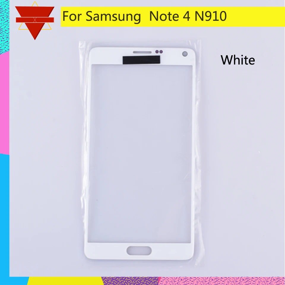 Для samsung Galaxy Note 4 N910 N910A N910F N910H сенсорный экран передняя стеклянная панель ЖК-экран